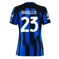 Inter Milan Nicolo Barella #23 Heimtrikot Frauen 2023-24 Kurzarm